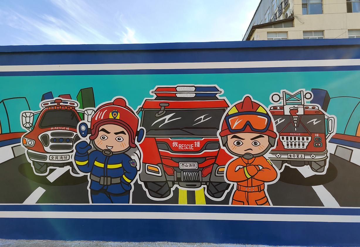 墙体彩绘,壁画设计与施工,山西_太原墙绘_工装墙绘_家装墙绘_彩绘